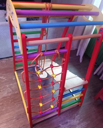 Struttura da arrampicata bambini Triangolo Rinagym