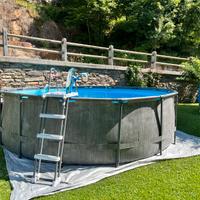 Piscina fuori terra intex frame Greywood