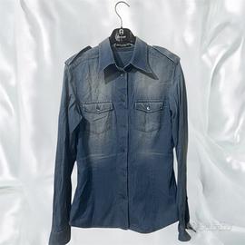 Camicia Dolce&gabbana Donna colore blu,Taglia 44