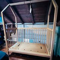 Lettino casetta maison du monde mod.Montessori