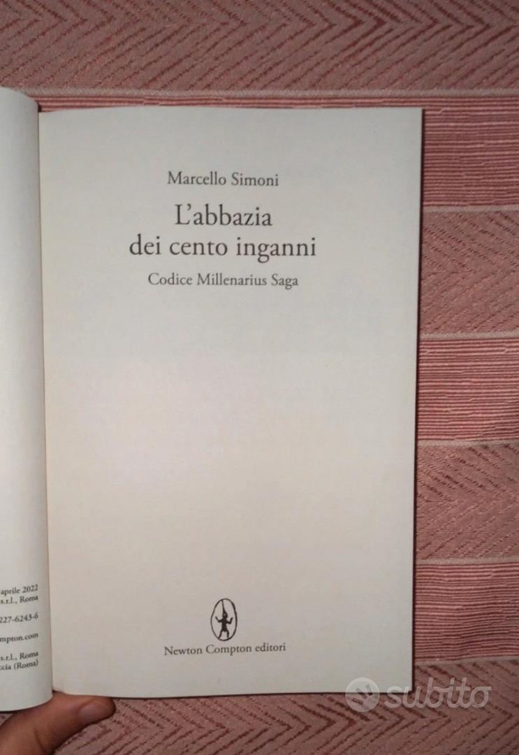 L'abbazia dei cento inganni di Marcello Simoni - Libri e Riviste In vendita  a Padova