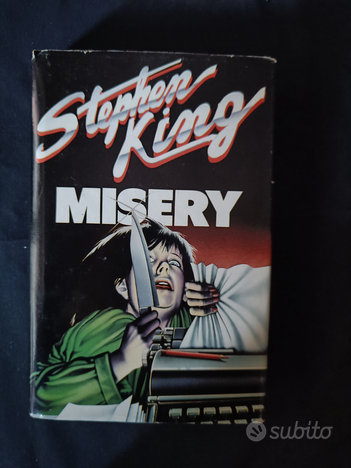 Usato, Misery Stephen King prima edizione 1991 cde usato  Roma