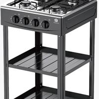 Cucina Portatile STAYLUX a Gas 4 fuochi 60 cm