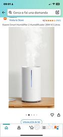 Umidificatore xiaomi da 4,5 litri