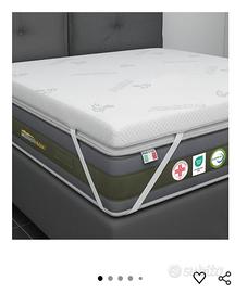 topper materassino matrimoniale 