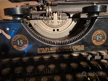 Macchina da scrivere anni 50