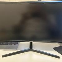 Samsung Monitor Gaming C24RG52, Curvo, 24", FullHD