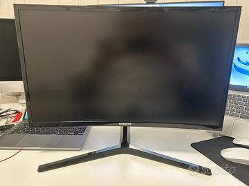 Samsung Monitor Gaming C24RG52, Curvo, 24", FullHD