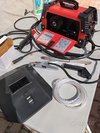 saldatrice Mig 650 a gas torcia e accessori 