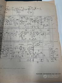 Vintage  Westinghouse Modello 825 T 23