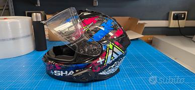 CASCO INTEGRALE SHARK SKWAL I3 HELLCAT + INTERFONO