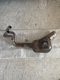 Scarico yamaha mt07 originale da 2014 a 2020