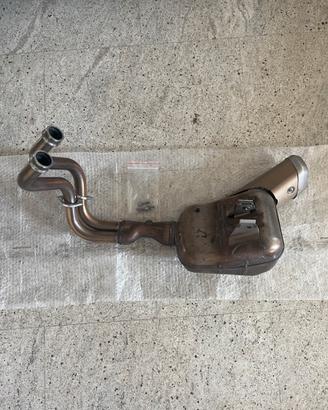 Scarico yamaha mt07 originale da 2014 a 2020