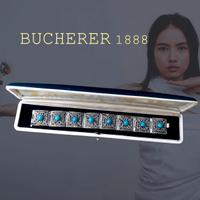 Bracciale vintage Bucherer in argento handmade