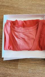 Pigiama Giselle – Maglia Salmone e Pantaloni Fanta