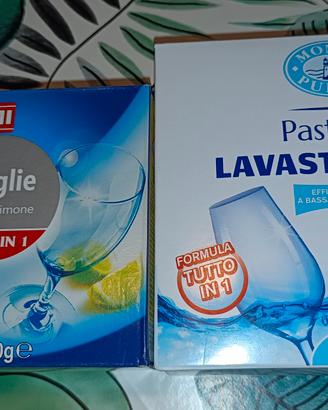 Pastiglie tabs lavastoviglie vari marchi 