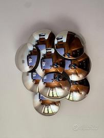 Lampada G. Reggiani anni ’70 – 9 dischi cromati