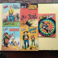 Fumetti TEX originali fascia 128/227 a 30-50 cent.
