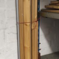 Perlinato legno 240x9,5x2 cm. 