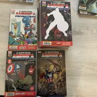 Lotto fumetti capitan America con variant miste