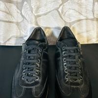 Scarpe in pelle uomo nere - nuove - 44