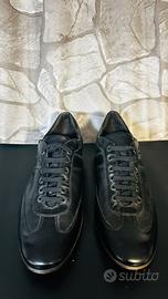 Scarpe in pelle uomo nere - nuove - 44