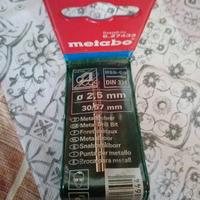 punte al cobalto metabo per inox 