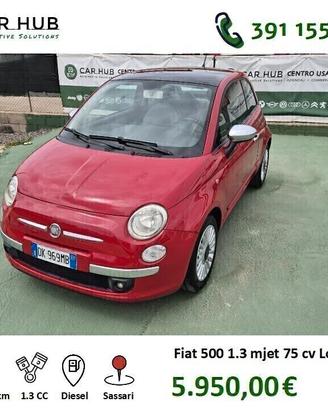 Fiat 500 1.3 Multijet 16V 75 CV Lounge