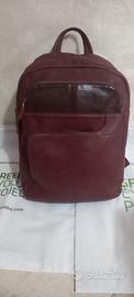 zaino piquadro marrone in pelle 