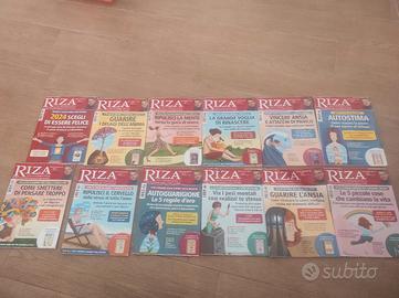 12 riviste Riza Psicosomatica anno 2024
