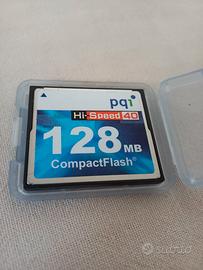 Scheda memoria CompactFlash 128MB HI SPEED 
