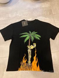 T-Shirt Palm Angels – Edizione "Skeleton on Palm"