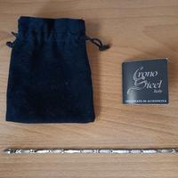 Bracciale uomo Crono Steel Italy