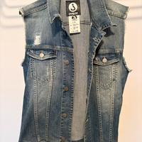 Jcolor Gilet Jeans senza maniche