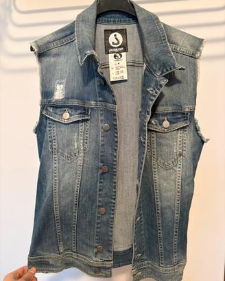 Jcolor Gilet Jeans senza maniche