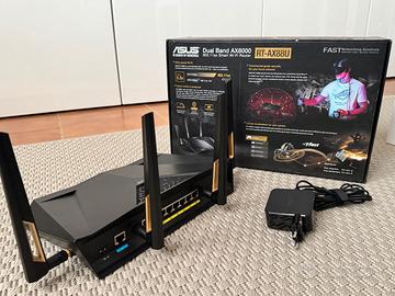Router Asus RT-AX88U WiFi Ultraveloce 6000 Mbps