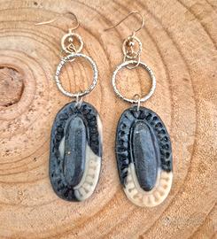 orecchini in argilla polimerica 