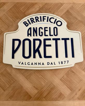Insegna birra Angelo Poretti