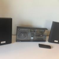 Stereo radio, CD e cassette