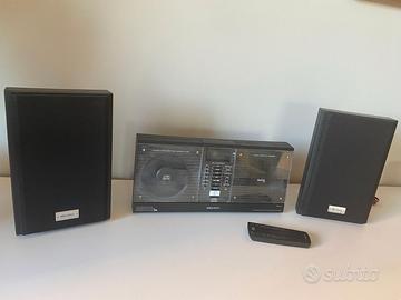 Stereo radio, CD e cassette