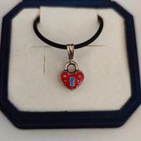 Collanina con ciondolo a cuore per bambina