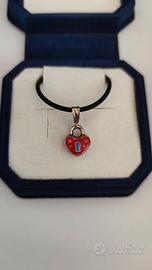 Collanina con ciondolo a cuore per bambina