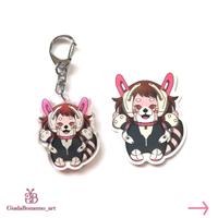 Ochaco portachiavi e/o adesivo My Hero Academia