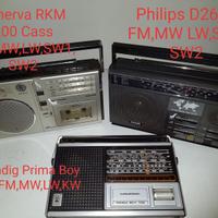 RADIO PORTATILI e CASSETTE