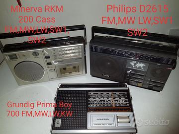 RADIO PORTATILI e CASSETTE