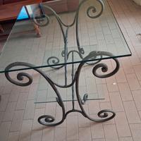 Tavolino ferro battuto 