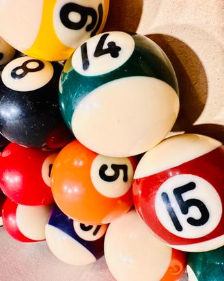 Set-di mini Bilie per tavoli ridimensionati.