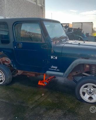 ricambi jeep Wrangler.