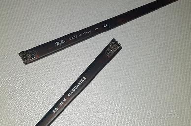 Ray Ban Stecche RB3016 Clubmaster Marrone Original