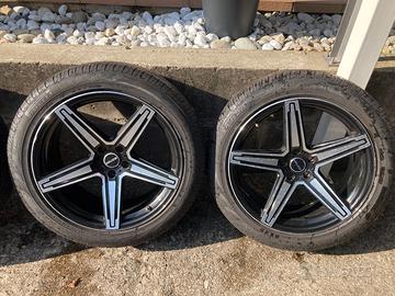 cerchi gmp mk1  20pollici con pneumatici